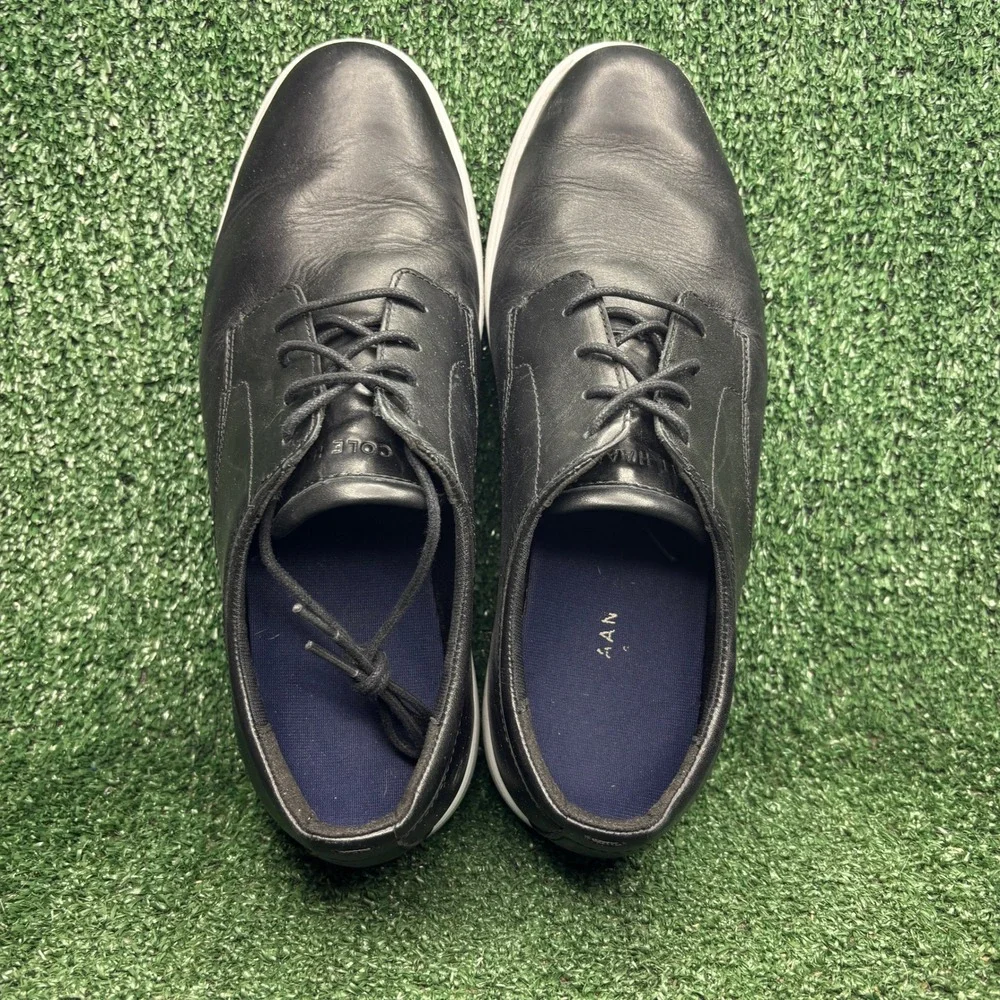 Cole Haan  Grand Plus Essex Wedge Casual Oxfords Sneakers Black Mens Size 10.5 M